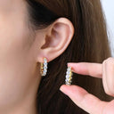 OPAL-EARRING