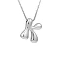 Balloon Bubble Letter Necklace